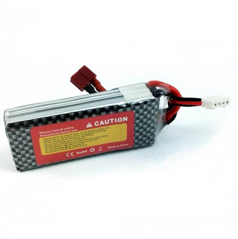 LiPo Rechargeable Battery 11.1V 1800mAh 25C